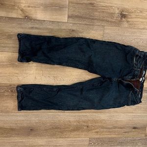 Eddie Bauer flannel lined jeans